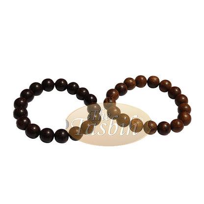 Large Exotic Oud Aloeswood Gaharu 12 mm Bead Bracelet