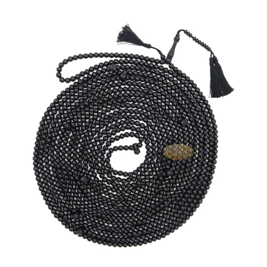 Limited Edition 1000-Bead Exotic Black Citrus Wood Tasbih Prayer Beads
