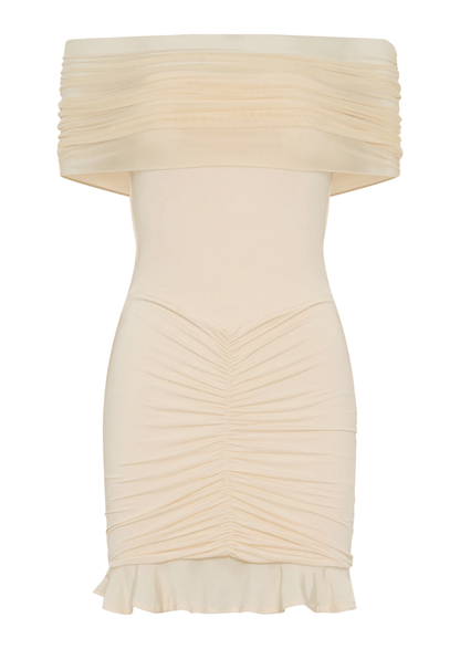 Mesh Off-Shoulder Dresses
