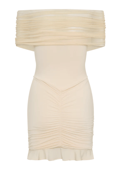 Mesh Off-Shoulder Dresses