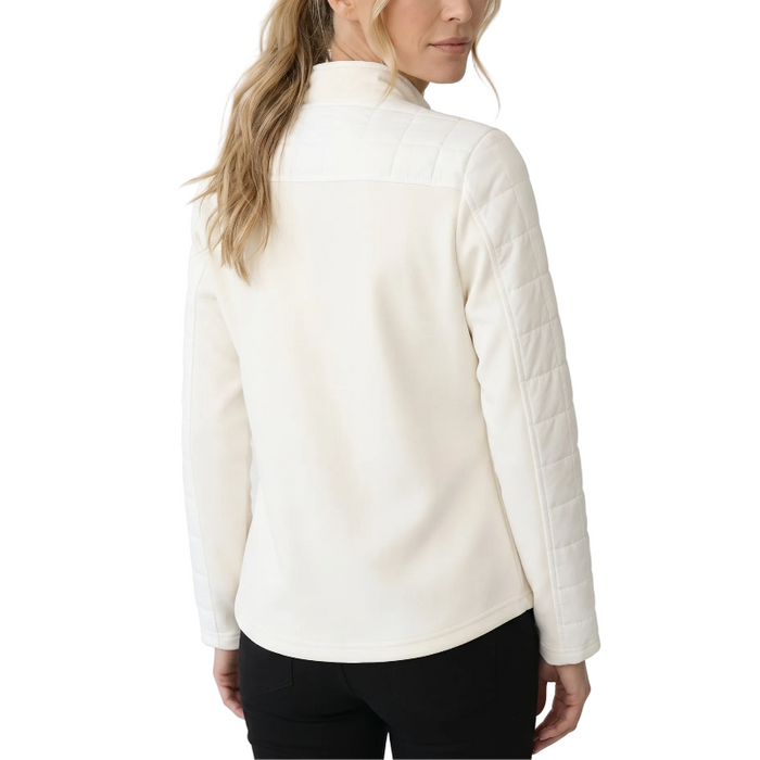 Micha Quilted Jacket - Off White