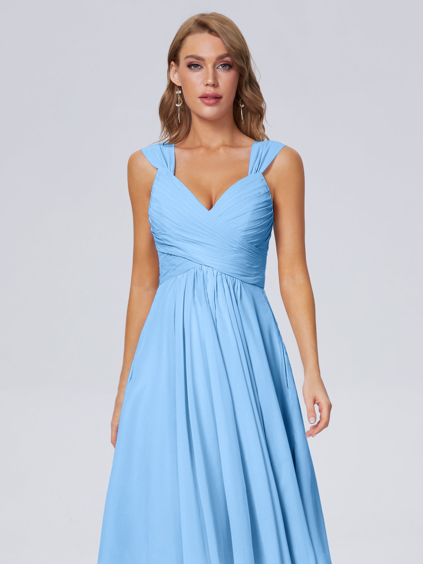 Mya Best Short Bridesmaid Dresses With Bowknot