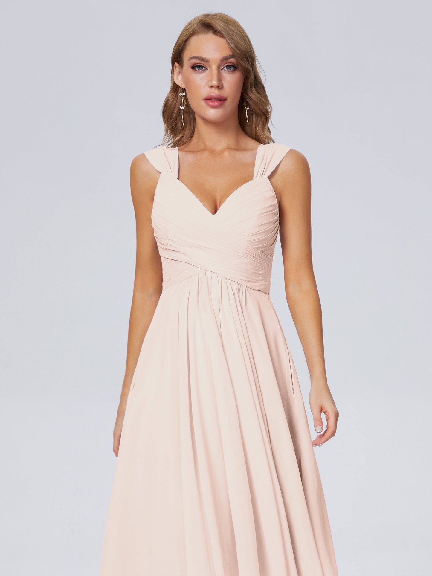 Mya Best Short Bridesmaid Dresses With Bowknot