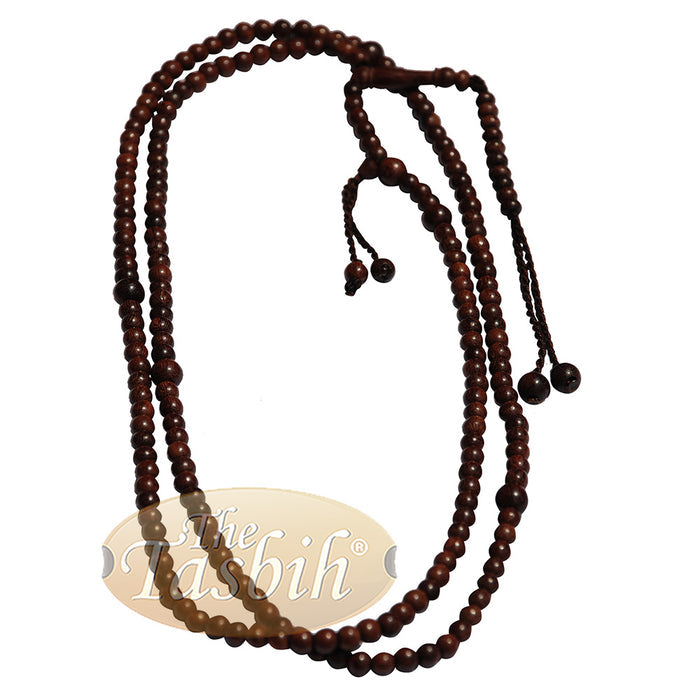 Natural Naqshbandi Tariqah Tasbih Tamarind 6 mm Prayer Beads