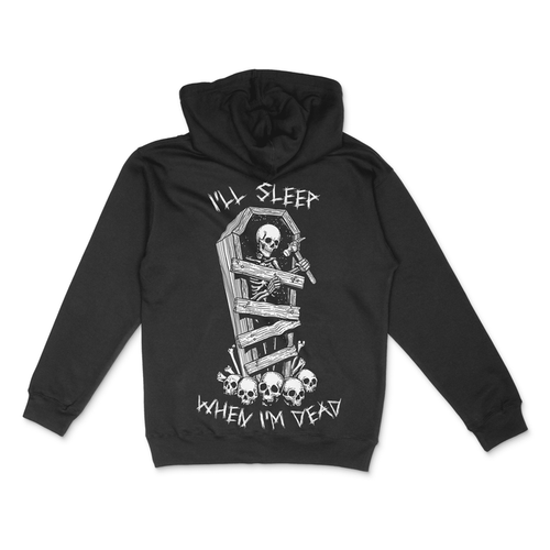 NEVER SLEEPIN HOODIE - Born Scum