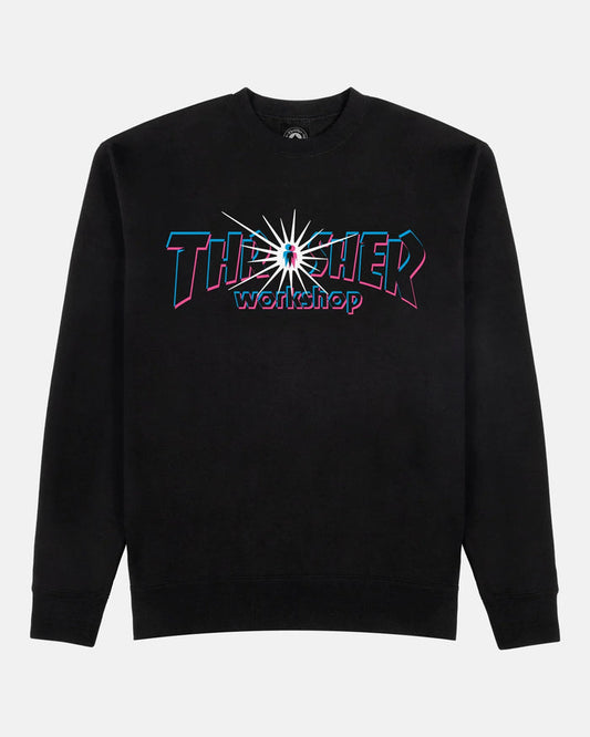 NOVA - CREWNECK - BLACK - Four Street