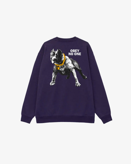 OBEY NO ONE PREMIUM CREWNECK - Four Street