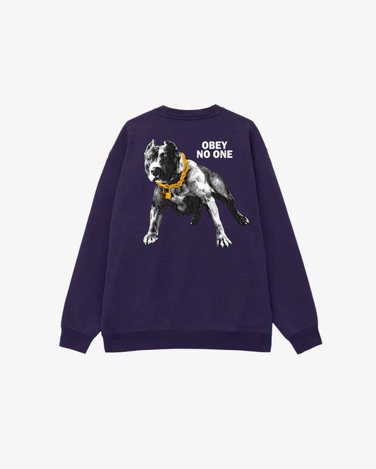 OBEY NO ONE PREMIUM CREWNECK - Four Street