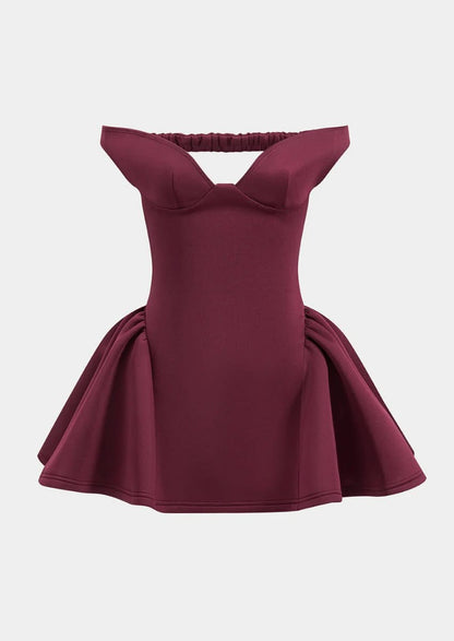 Off-Shoulder Mini Dress