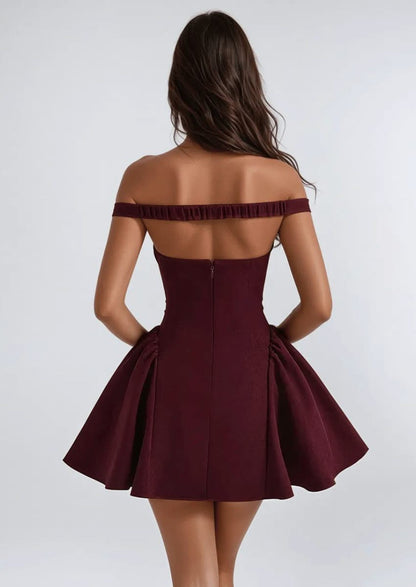Off-Shoulder Mini Dress
