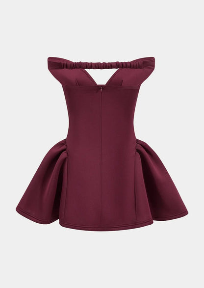 Off-Shoulder Mini Dress