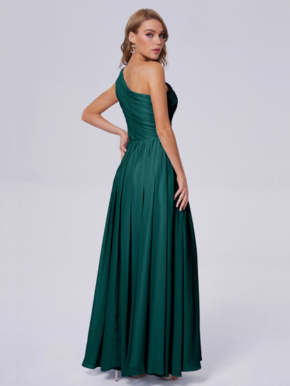 Paige Inexpensive One Shoulder Chiffon Bridesmaid Dresses