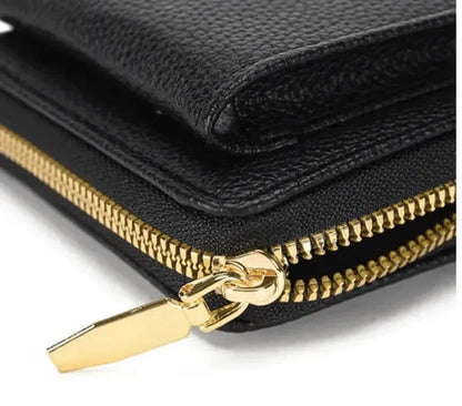 preneLOVE Solina Vegan Leather Phone Bag - Black