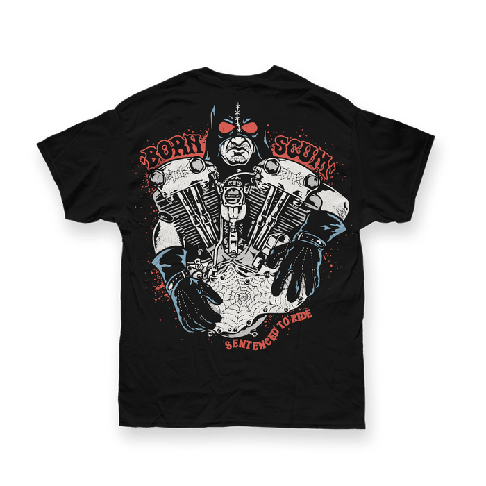 SENTENCED TO RIDE T - SHIRT - Born Scum
