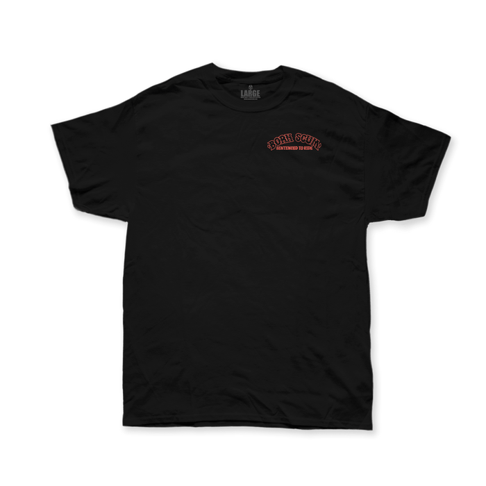 SENTENCED TO RIDE T - SHIRT - Born Scum