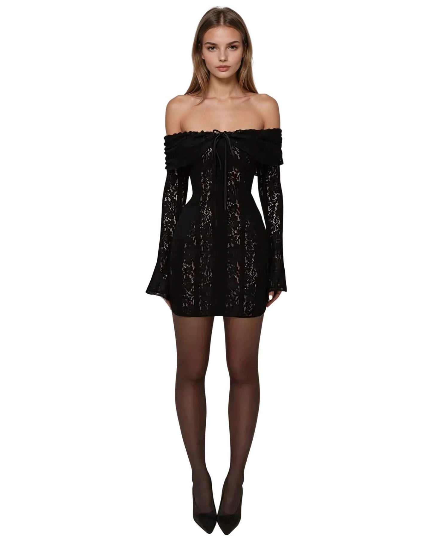 Shadow Bloom Dress