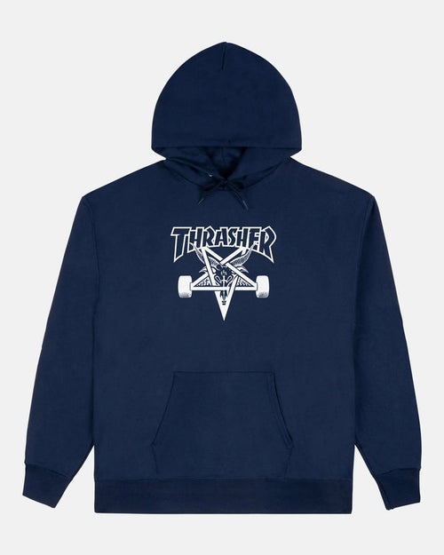 SKATEGOAT - HOODIE - NAVY - Four Street