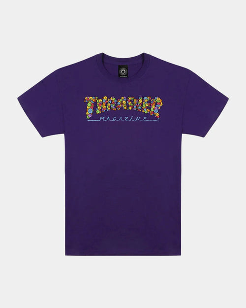 SMILE BY SPANKY - T-SHIRT - PURPLE - Four Street