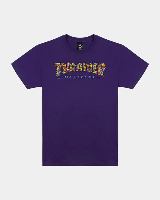 SMILE BY SPANKY - T-SHIRT - PURPLE - Four Street