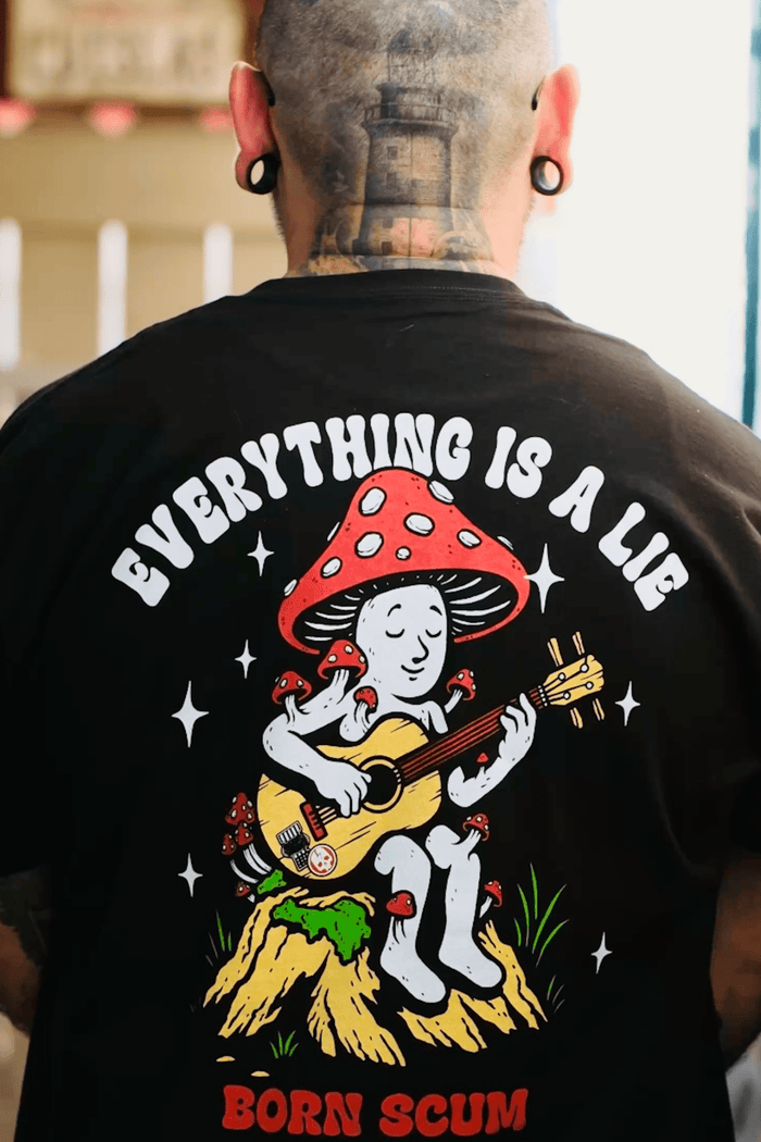 TRIPPED OUT T - SHIRT - Born Scum