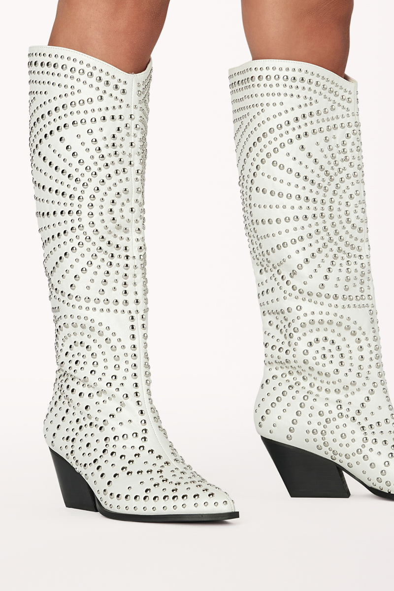 Zachariah Studded Western Boot
