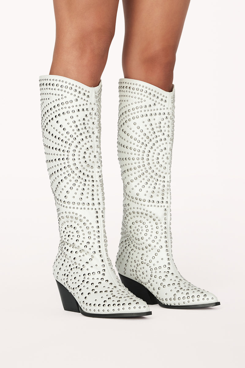 Zachariah Studded Western Boot