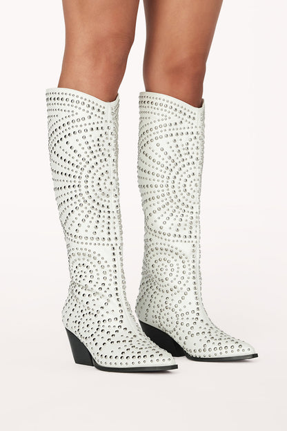 Zachariah Studded Western Boot